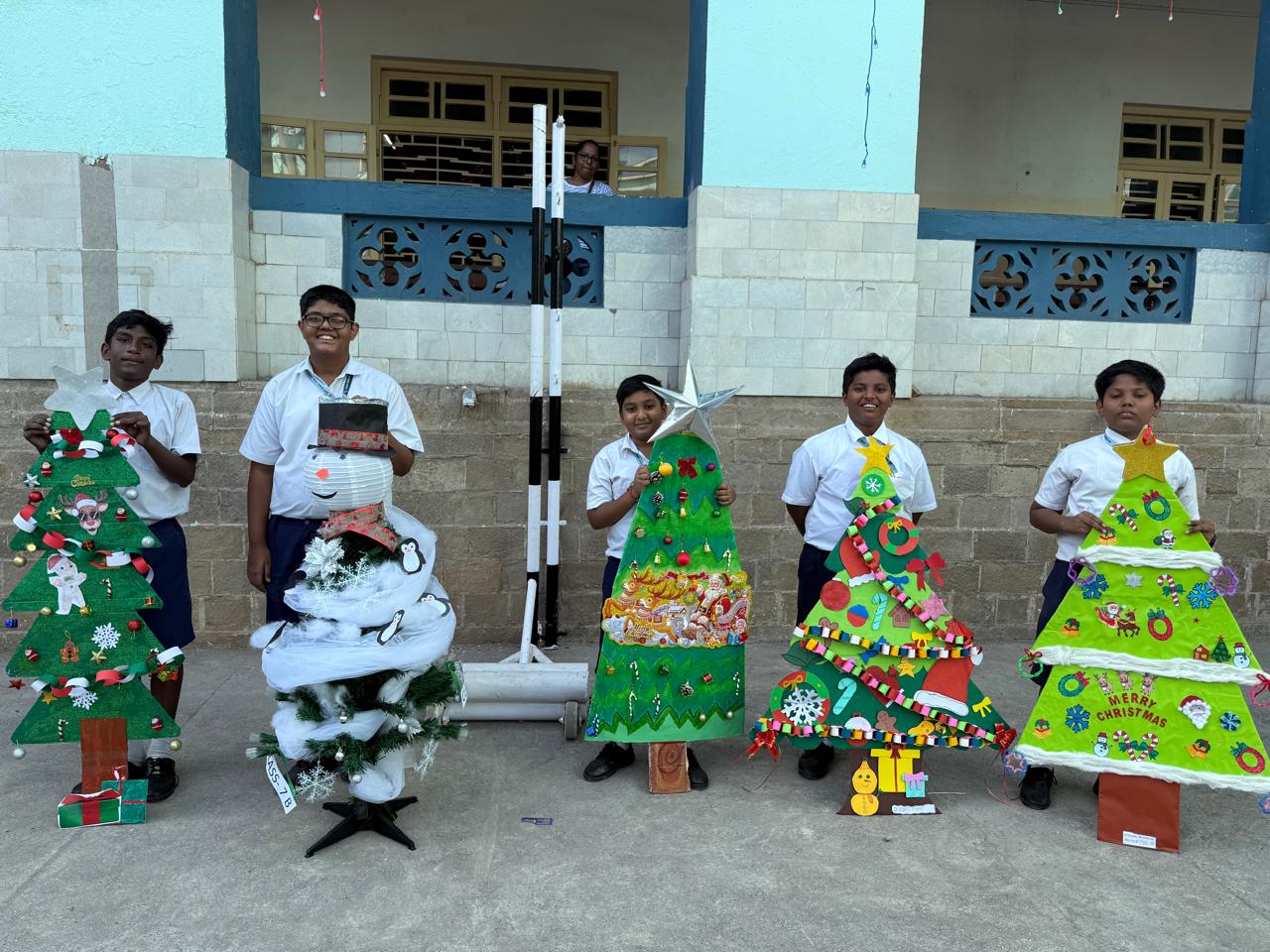 Christmas magic unfolds….